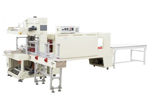 全自動袖口收縮包裝機(理瓶式) ST6040A+BSE6040A